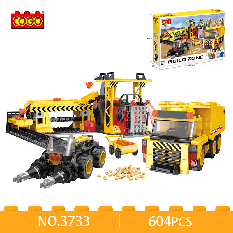 COGO 604PCS Engineering Set Building Block Toys