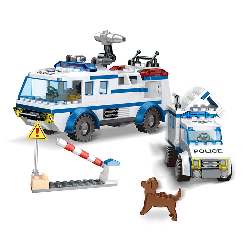 COGO 368PCS City Police Car Building Block Toy