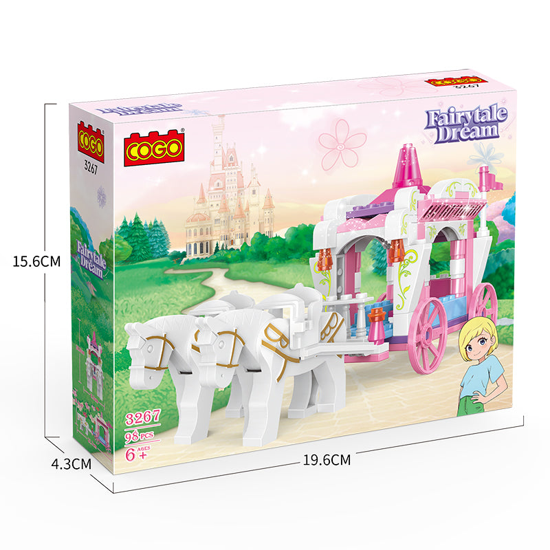 COGO 98PCS Princess Building Block Toys