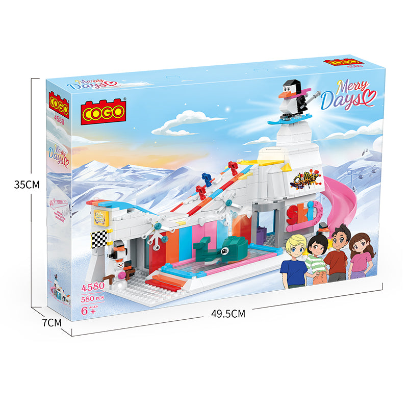 COGO 578PCS Girls Building Block Toys