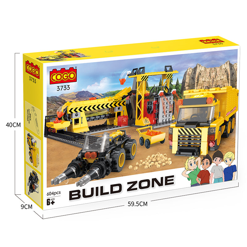 COGO 604PCS Engineering Set Building Block Toys