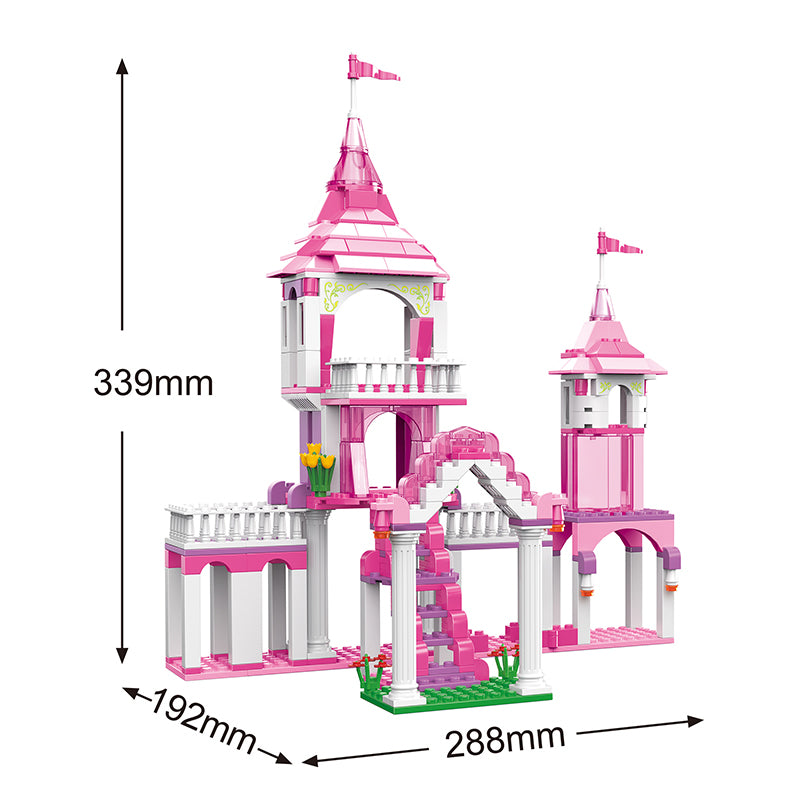 COGO 555PCS Princess Building Block Toys