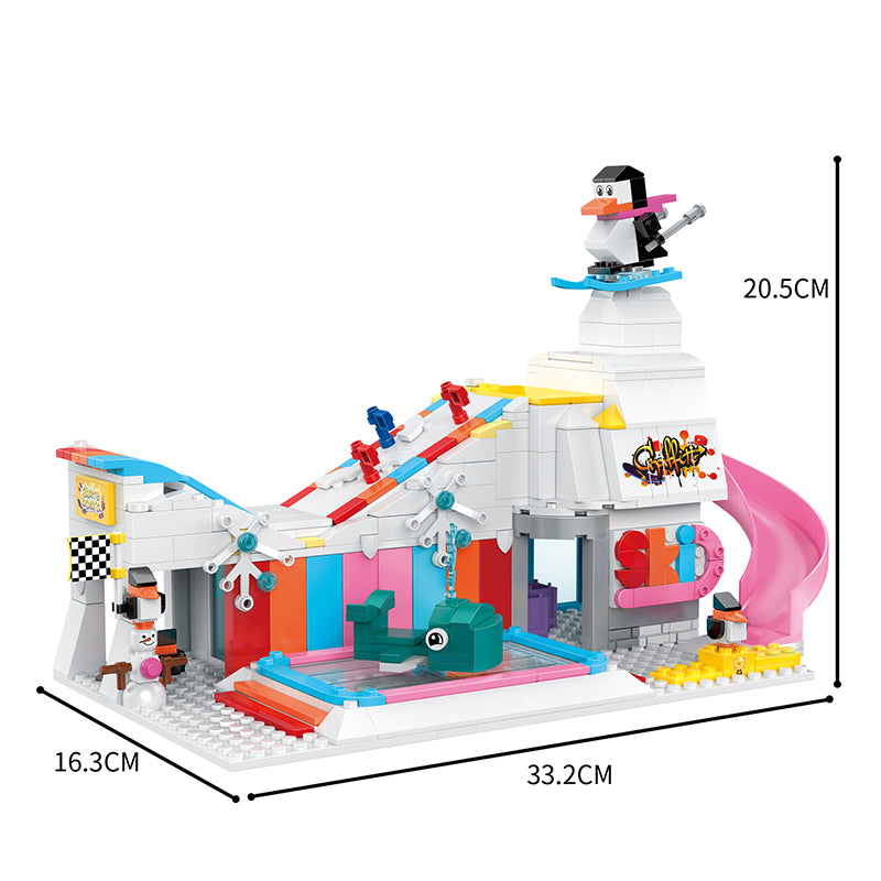 COGO 578PCS Girls Building Block Toys