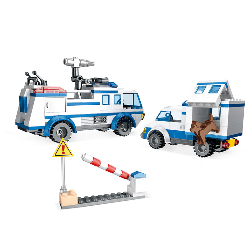COGO 368PCS City Police Car Building Block Toy