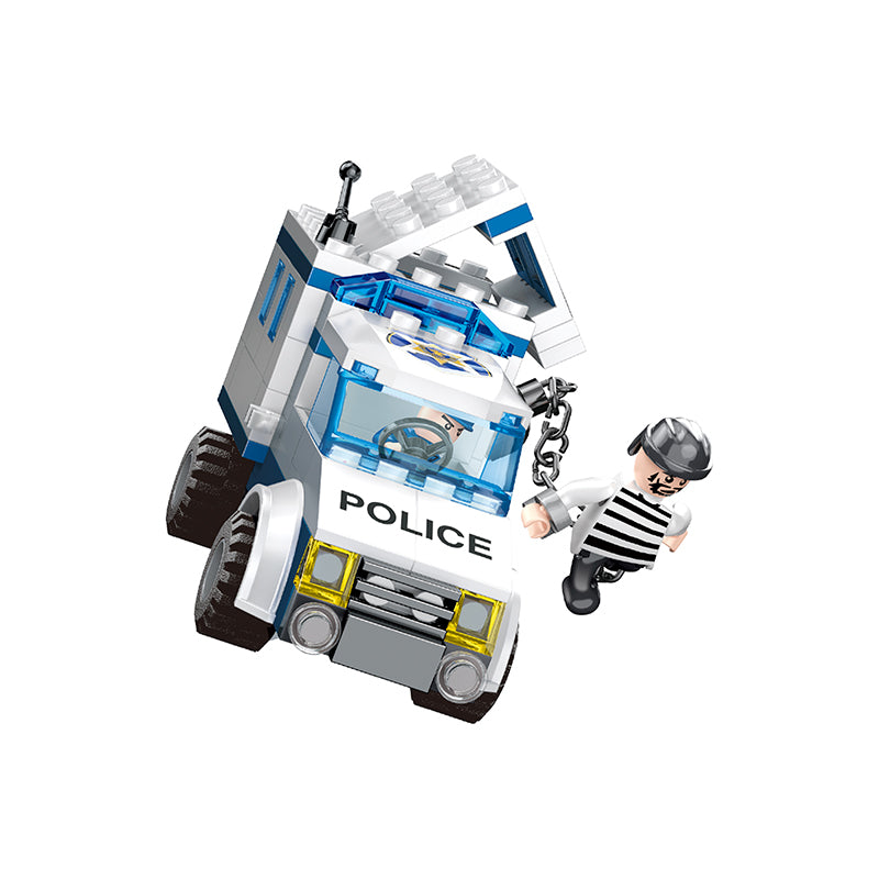COGO 368PCS City Police Car Building Block Toy
