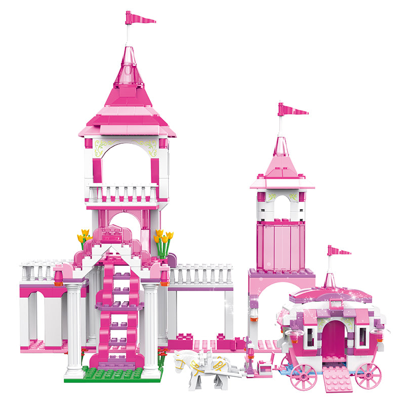 COGO 555PCS Princess Building Block Toys