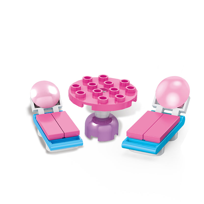COGO 191PCS Girls Beach Building Block Toy
