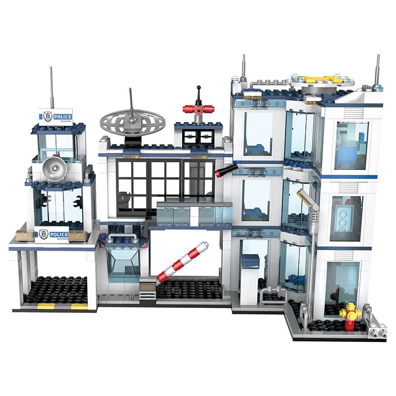 COGO 950PCS Police Police Building Building Block Toys