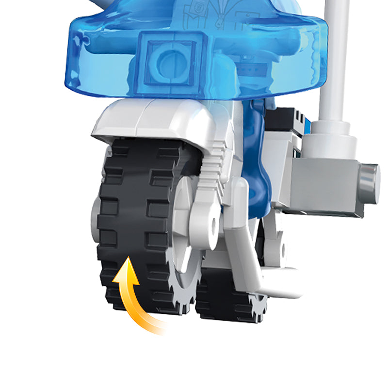 COGO 86PCS City Police Car Motorcycle Building Block Toy