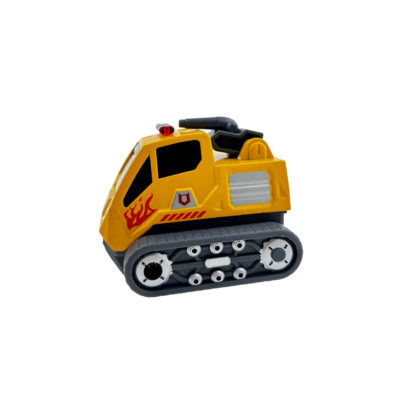 5 Asstd Pull Back Metal Transformer Car 10-C Ass'D