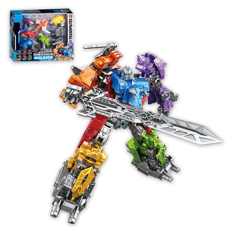 6 In 1 Transformation Robot 6-C Ass'D