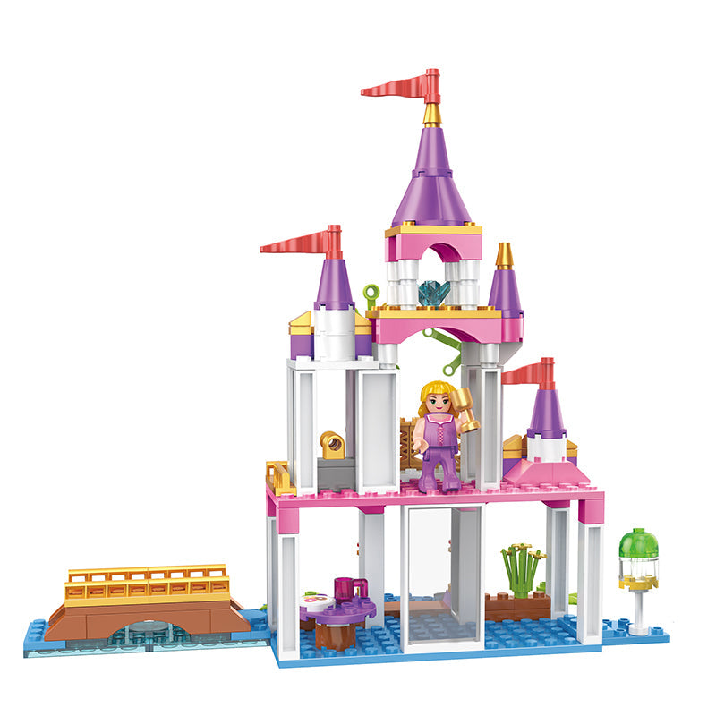 COGO 191PCS Girls Castle Building Block Toy