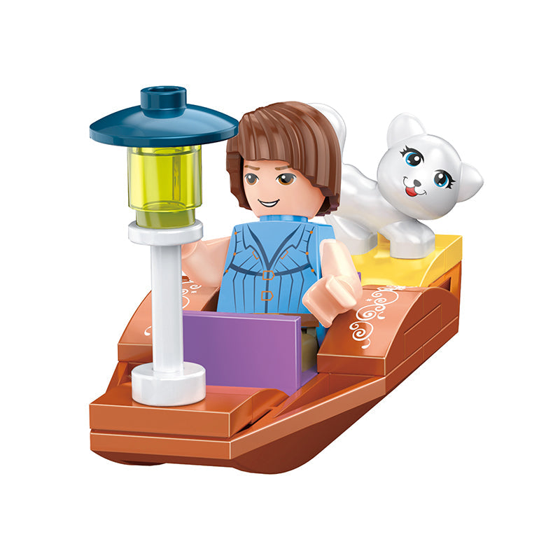 COGO 191PCS Girls Castle Building Block Toy