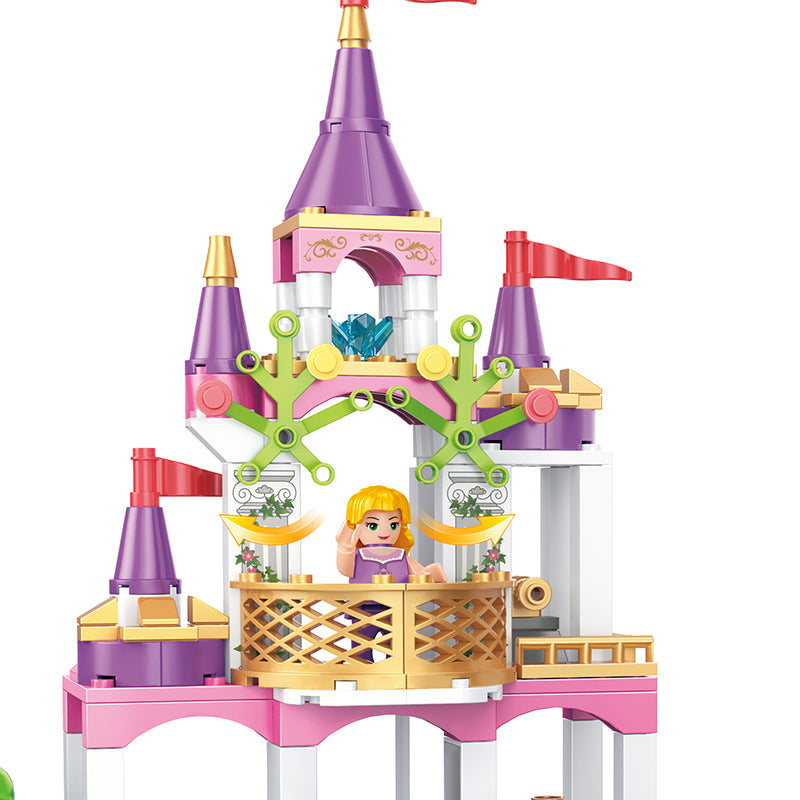COGO 191PCS Girls Castle Building Block Toy