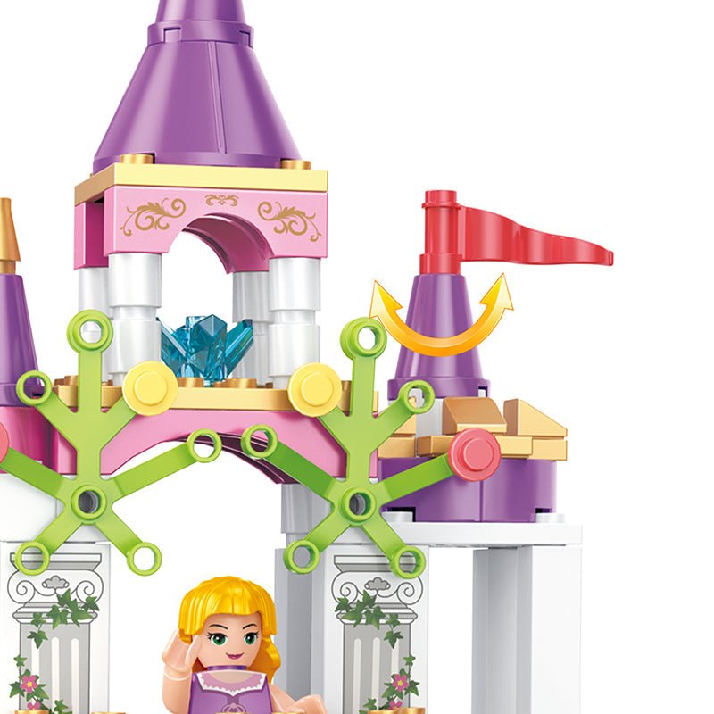COGO 191PCS Girls Castle Building Block Toy
