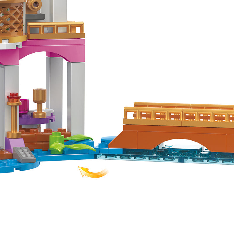 COGO 191PCS Girls Castle Building Block Toy