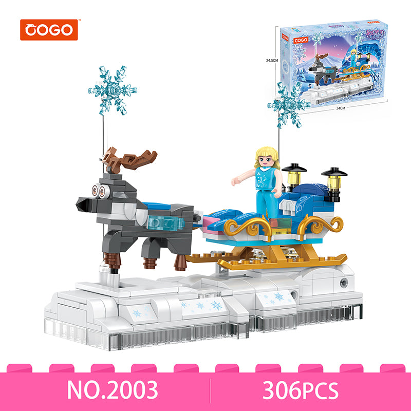 COGO 306PCS Girls Building Block Toys