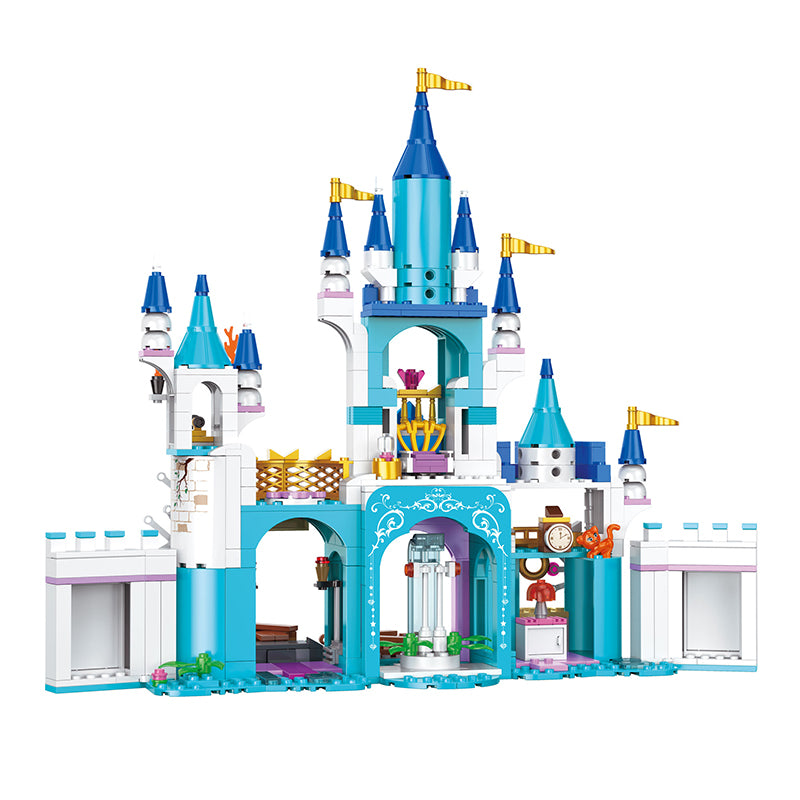 COGO 644PCS Girls Castle Building Block Toy