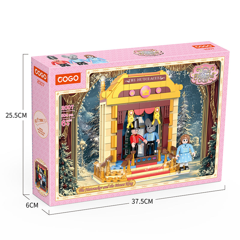 COGO 471PCS World Fairytale Dream Series Girls Building Blocks Toys