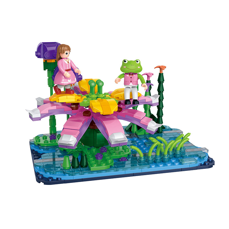 COGO 365PCS World Fairytale Dream Series Girls Building Blocks Toys
