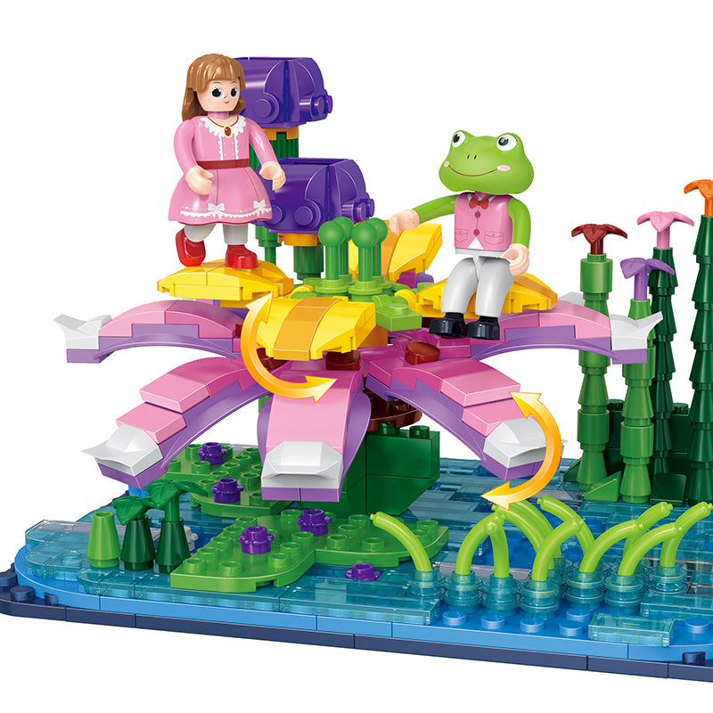 COGO 365PCS World Fairytale Dream Series Girls Building Blocks Toys