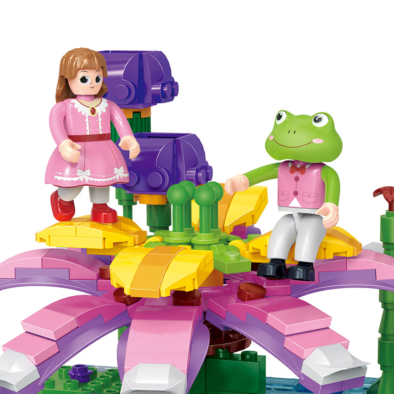 COGO 365PCS World Fairytale Dream Series Girls Building Blocks Toys