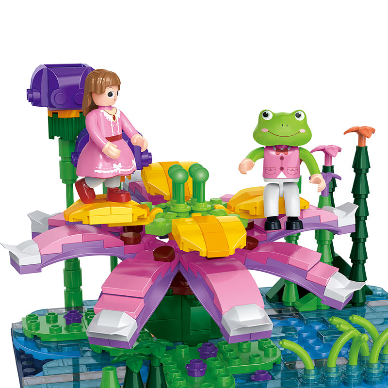 COGO 365PCS World Fairytale Dream Series Girls Building Blocks Toys