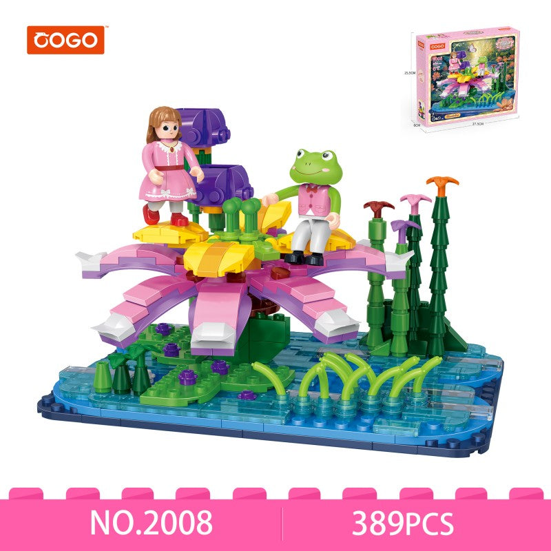 世界童话故事系列小颗粒积木-拇指姑娘/389PCS