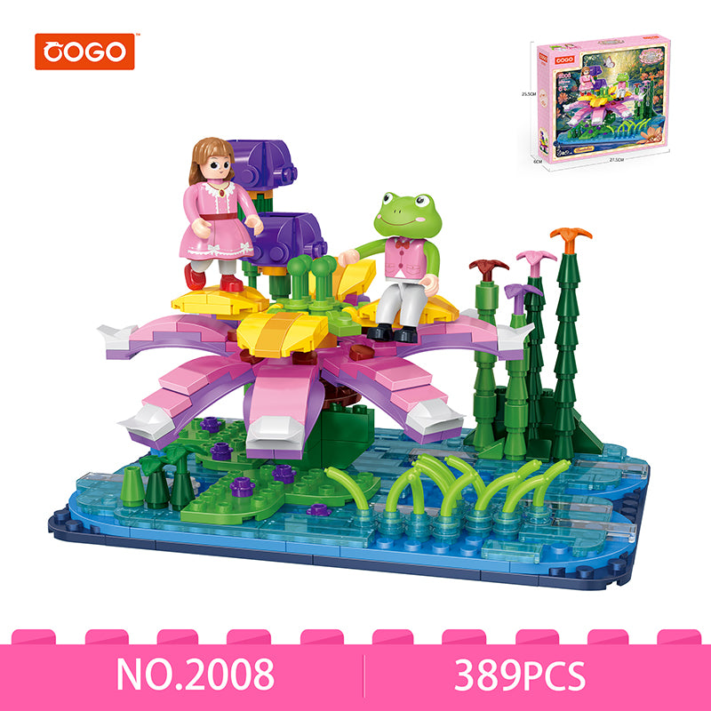 COGO 365PCS World Fairytale Dream Series Girls Building Blocks Toys