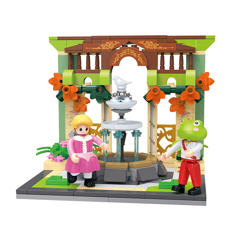 COGO 341PCS World Fairytale Dream Series Prince Building Blocks Toys
