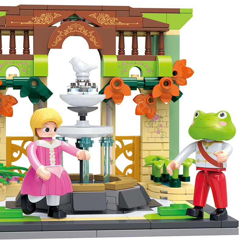 COGO 341PCS World Fairytale Dream Series Prince Building Blocks Toys