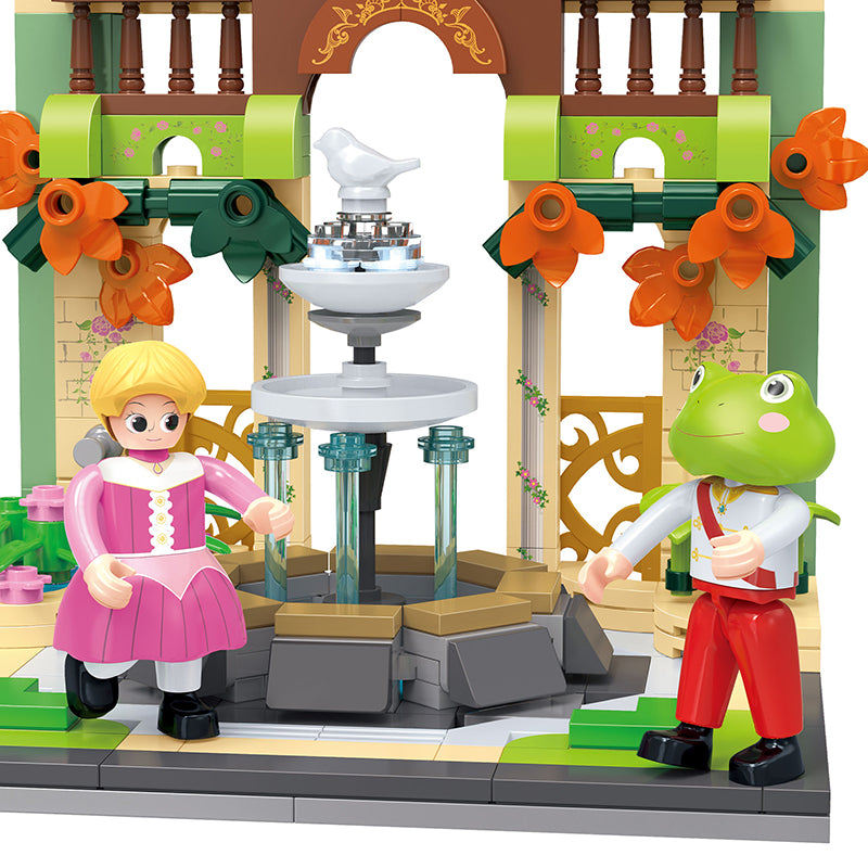 COGO 341PCS World Fairytale Dream Series Prince Building Blocks Toys