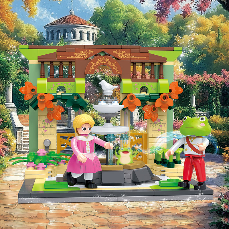 COGO 341PCS World Fairytale Dream Series Prince Building Blocks Toys