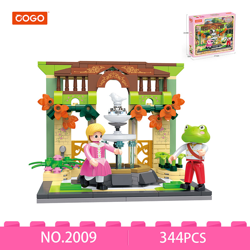 COGO 341PCS World Fairytale Dream Series Prince Building Blocks Toys