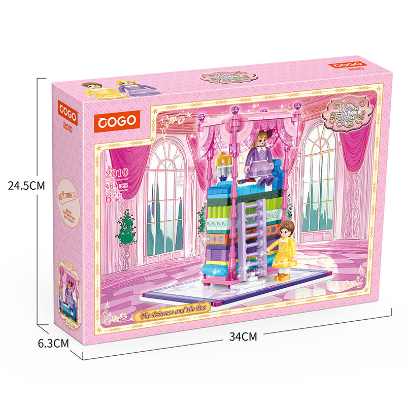 COGO 436PCS World Fairytale Dream Series Princess Building Blocks Toys