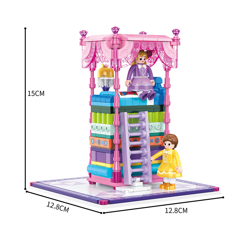 COGO 436PCS World Fairytale Dream Series Princess Building Blocks Toys