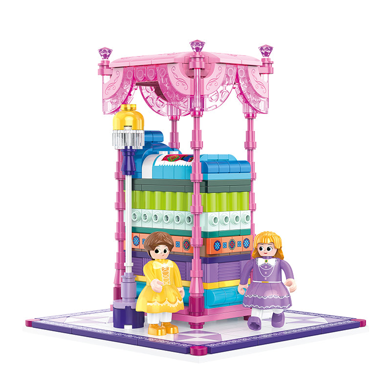 COGO 436PCS World Fairytale Dream Series Princess Building Blocks Toys