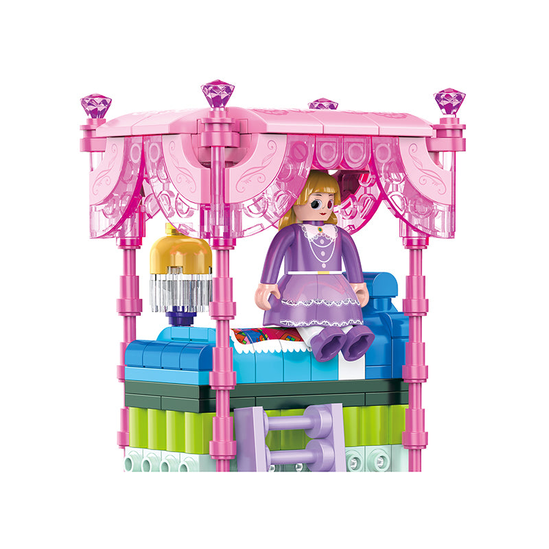 COGO 436PCS World Fairytale Dream Series Princess Building Blocks Toys