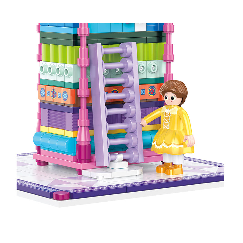 COGO 436PCS World Fairytale Dream Series Princess Building Blocks Toys