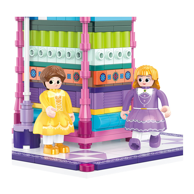 COGO 436PCS World Fairytale Dream Series Princess Building Blocks Toys