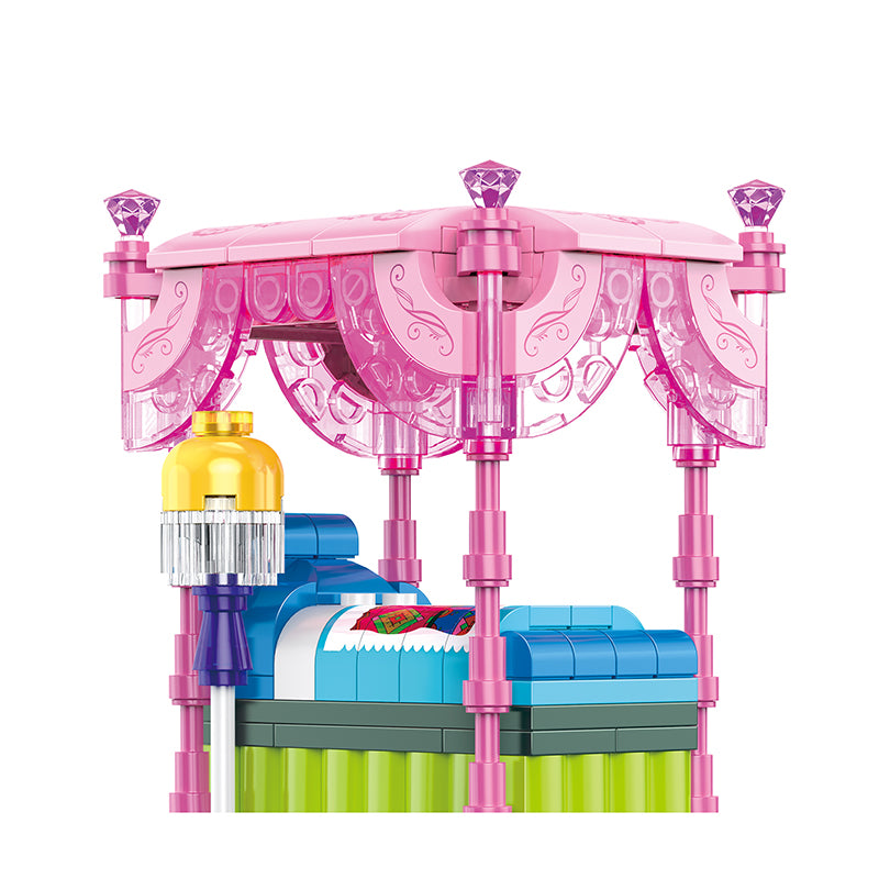 COGO 436PCS World Fairytale Dream Series Princess Building Blocks Toys