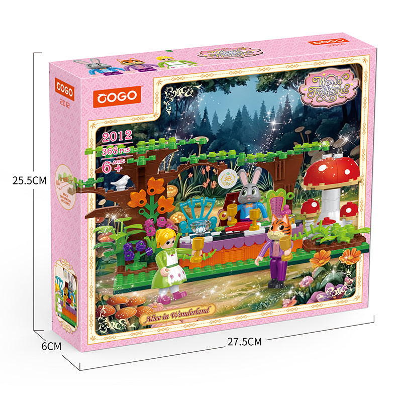 COGO 333PCS World Fairytale Dream Series Wonderland Building Blocks Toys