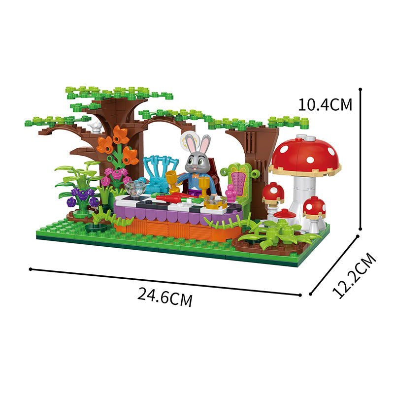 COGO 333PCS World Fairytale Dream Series Wonderland Building Blocks Toys