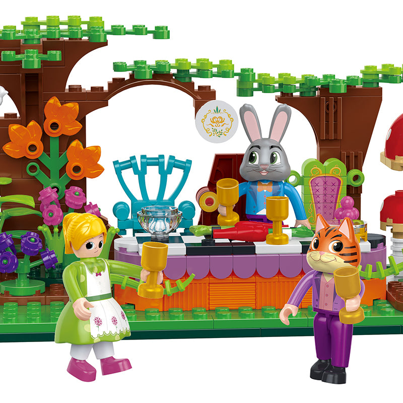 COGO 333PCS World Fairytale Dream Series Wonderland Building Blocks Toys