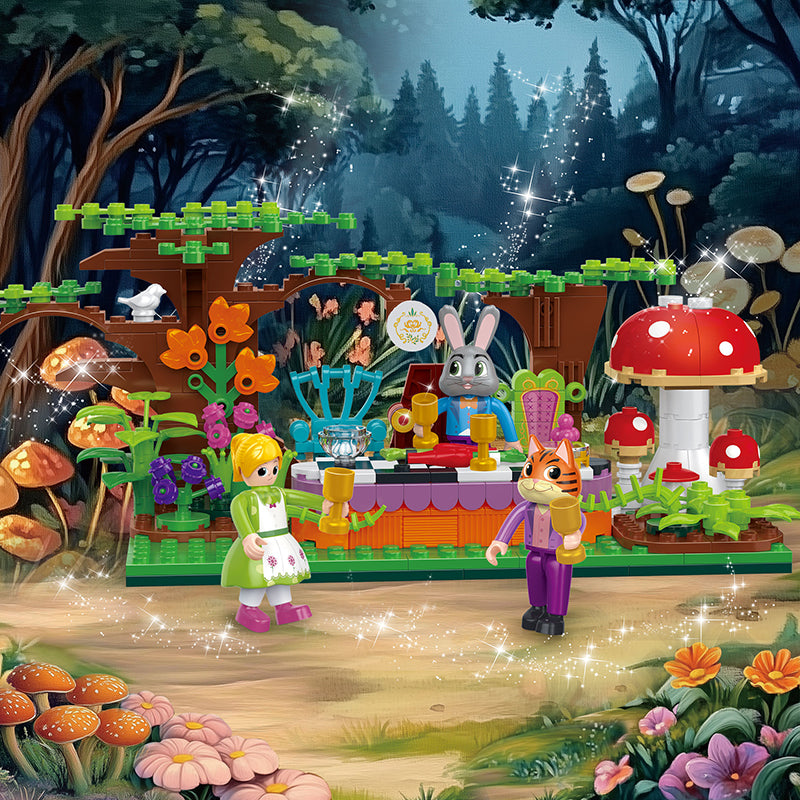 COGO 333PCS World Fairytale Dream Series Wonderland Building Blocks Toys