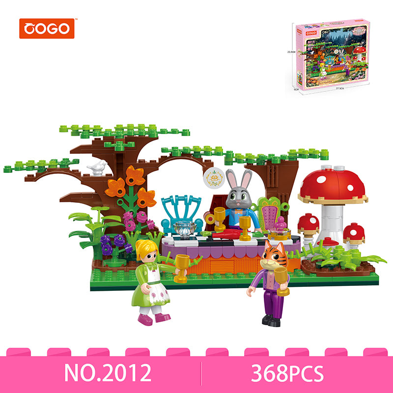 COGO 333PCS World Fairytale Dream Series Wonderland Building Blocks Toys