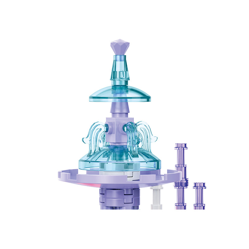 COGO 387PCS Ocean Scenery Series Fairy Coral Square Building Blocks Toys