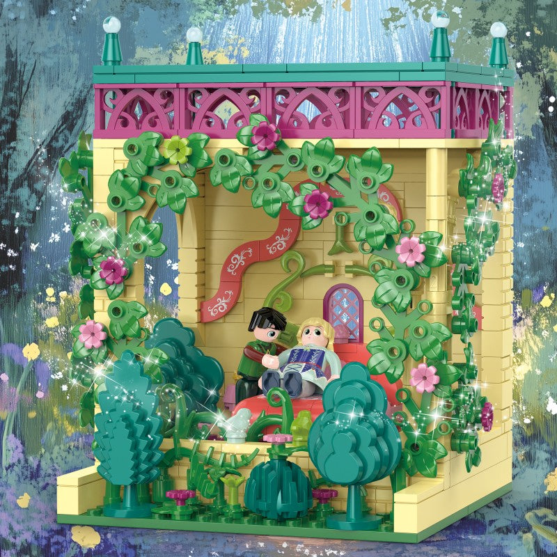 COGO 451PCS World Folktales Series Princess Building Blocks Toys