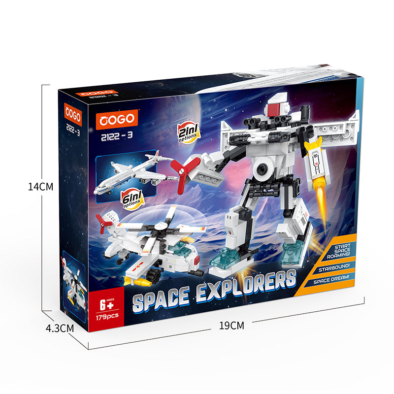 COGO Six Changeable Set Building Block Toys