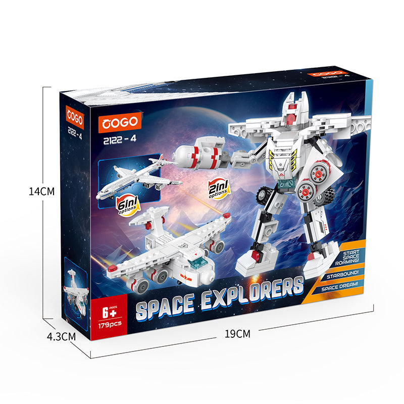 COGO Six Changeable Set Building Block Toys
